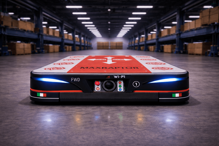 maxraptor sistema di stoccaggio intensivo pallet